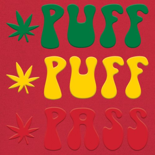 Puff Puff Pass Women's Tank Top 420 Pot Leaf 5 colors size M to 2XL