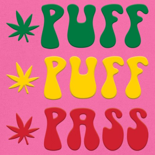 Puff Puff Pass Women's Tank Top 420 Pot Leaf 5 colors size M to 2XL