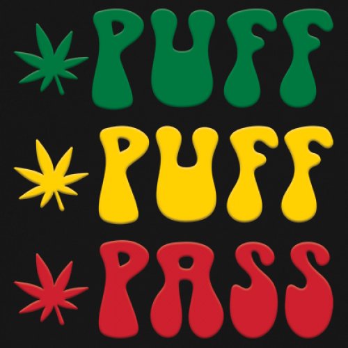 Puff Puff Pass Women's Tank Top 420 Pot Leaf 5 colors size M to 2XL