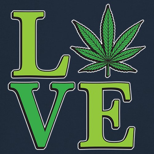 Love Weed Leaf Women's Tank Top Cannabis 420 Wordplay 5 colors size S to 2XL