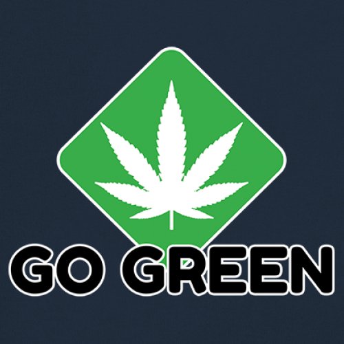 Go Green Weed Women's Tank Top Cannabis Leaf Pink Red White size S to 2XL