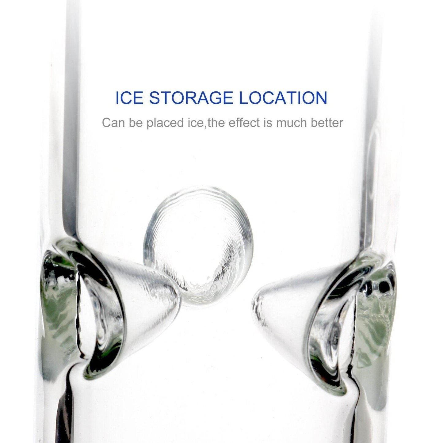 10 Inch Bongs Clear Glass Bong Smoking Hookah Heavy Glass Water Pipes 14mm Bowl - Maryjanes Bong Shop
