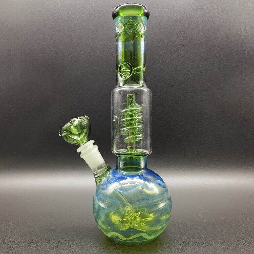 10 inch Smoking Hookah Glass Bong Water Pipe Percolator Bongs Bubbler w/ Bowl - Maryjanes Bong Shop