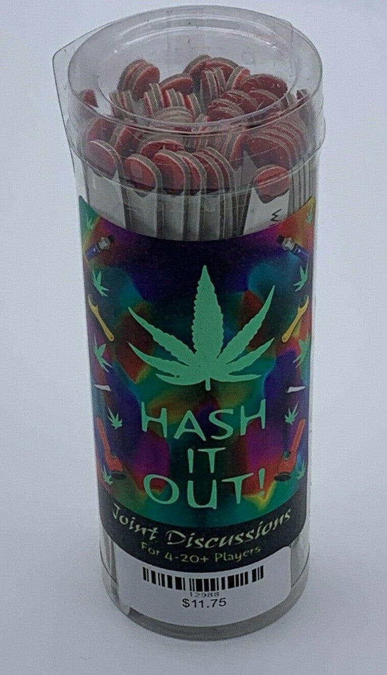 HASH IT OUT POT WEED 420 THEMED BOARD GAME NEW IN BOX