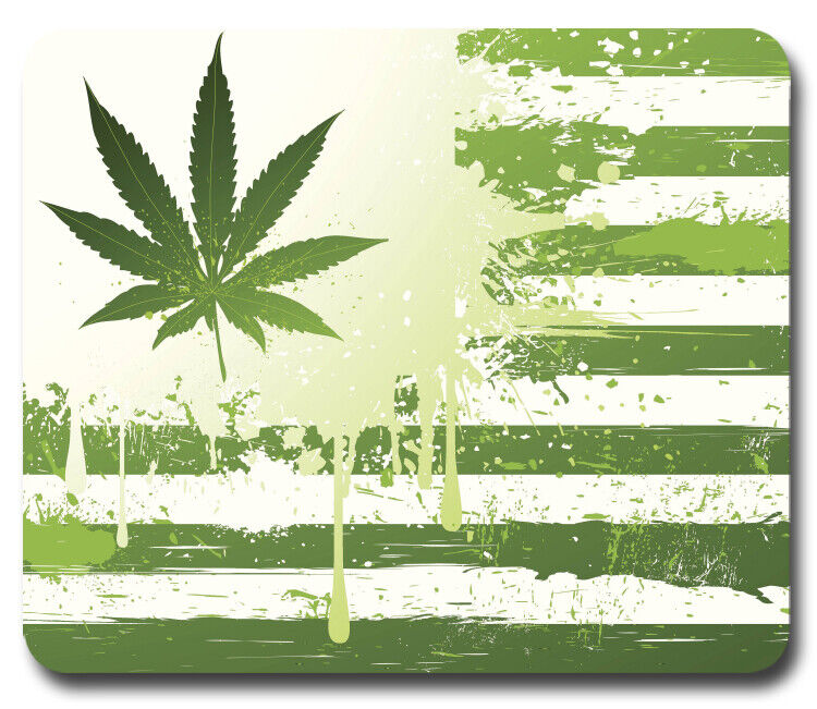 WEED CANNABIS Marijuana ~ Mouse Pad / PC Mousepad ~ Cool Gift ~ Mary Jane 420