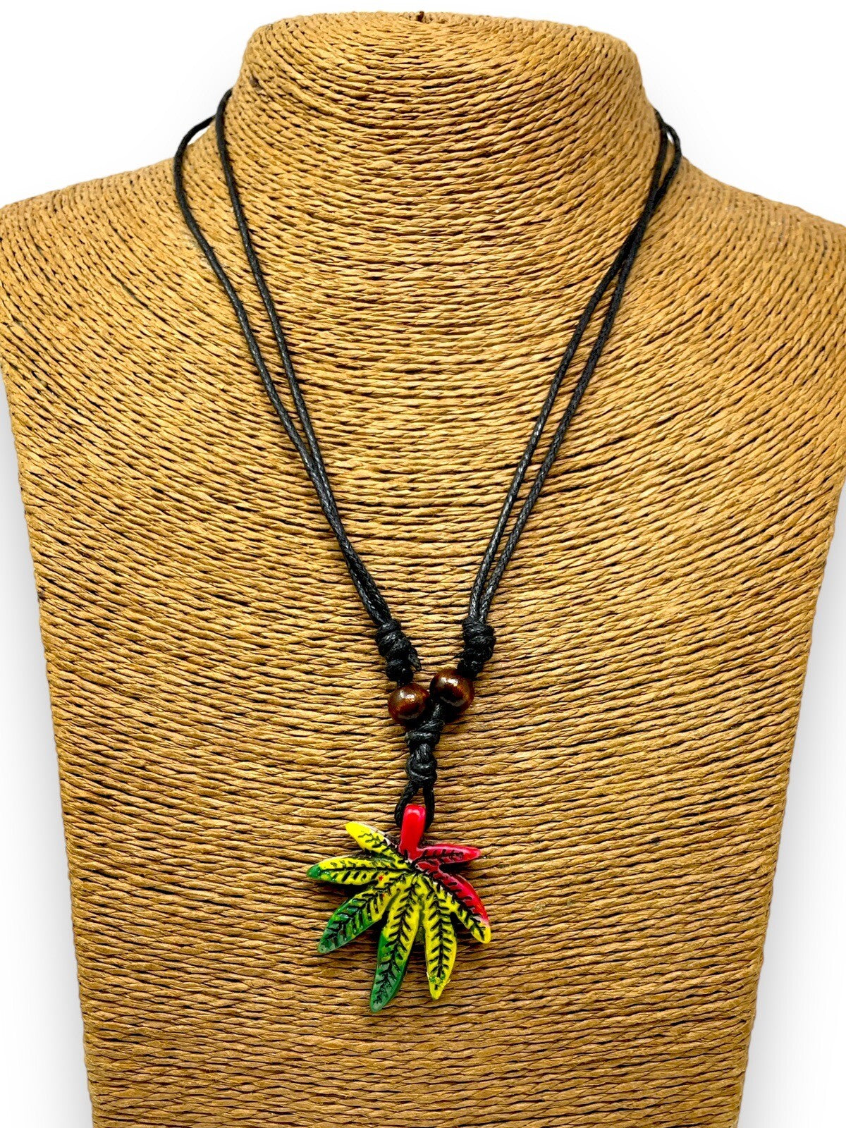 Adjustable Marijuana Choker Weed Pot Cannabis Pendant Necklace FAST USA SHIPPING