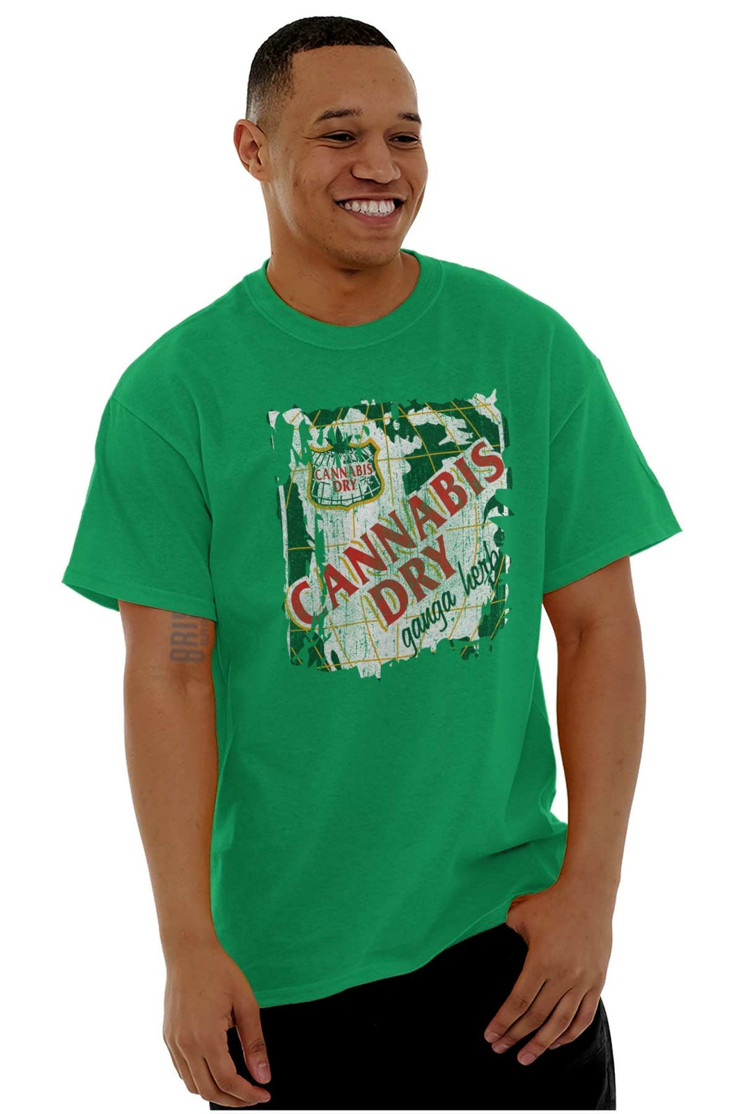 Cannabis Funny Marijuana Ganga Ale Womens or Mens Crewneck T Shirt Tee size Sto 5XL