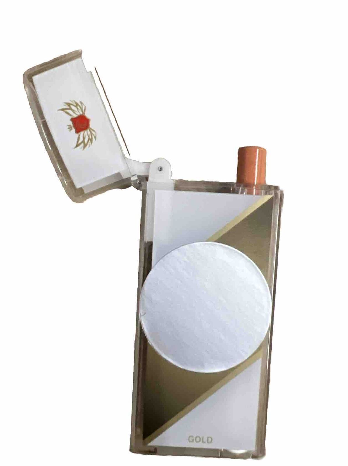 Click Snap Style Dugout with One Hitter 3.25" Cigarette Bat Pipe Included
