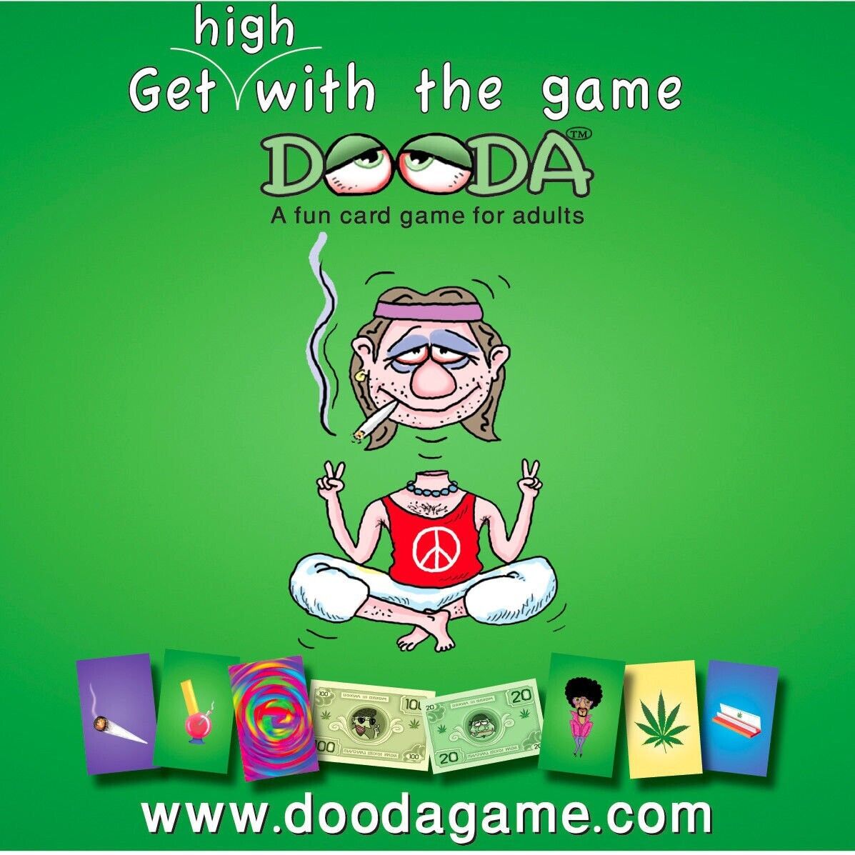 Dooda game a fun card games for adults and stoners, for all you weed lovers