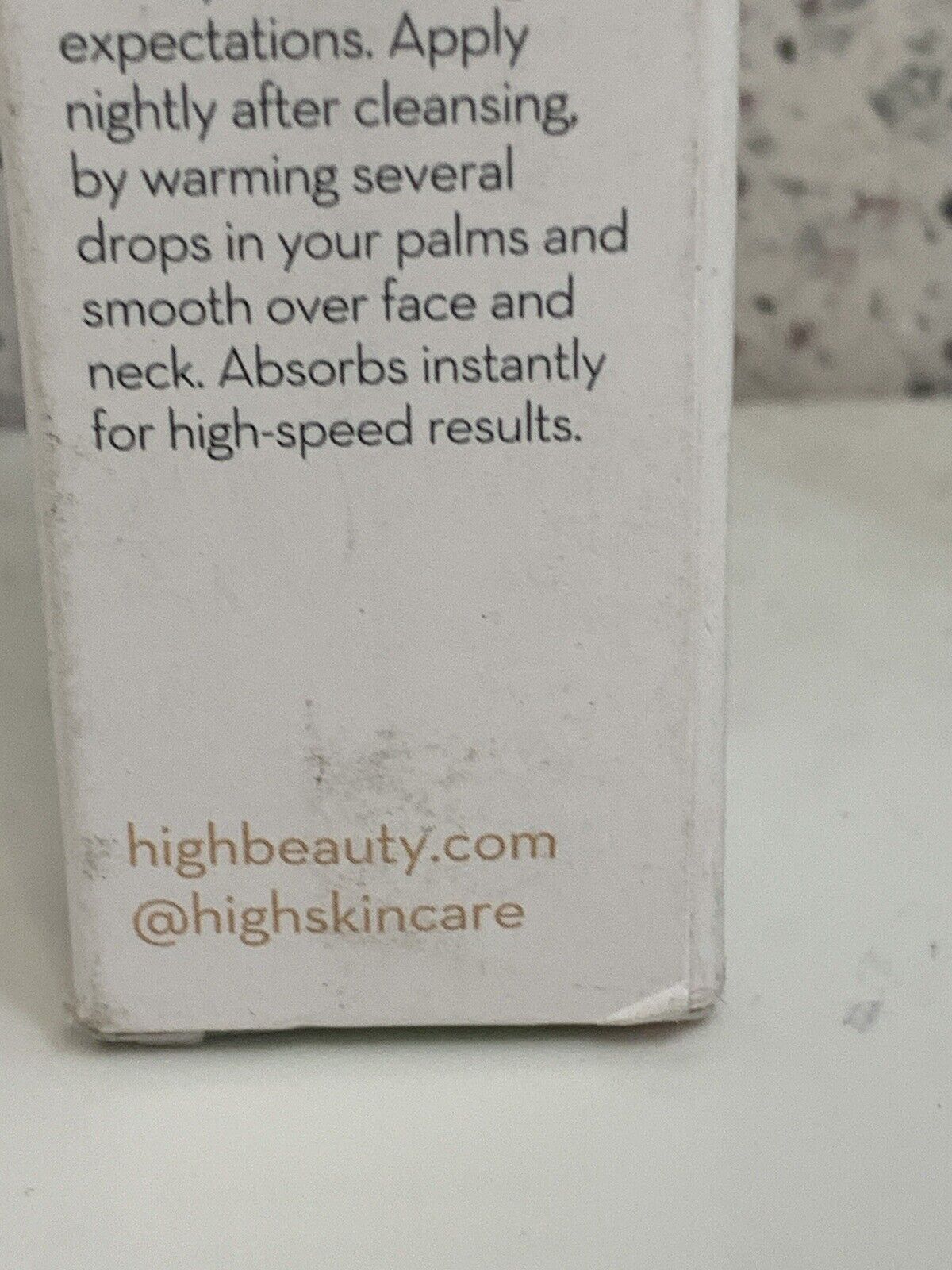 High Expectations Cannabis Facial Oil REPAIR & REPLENISHMENT 1oz new !! Sale