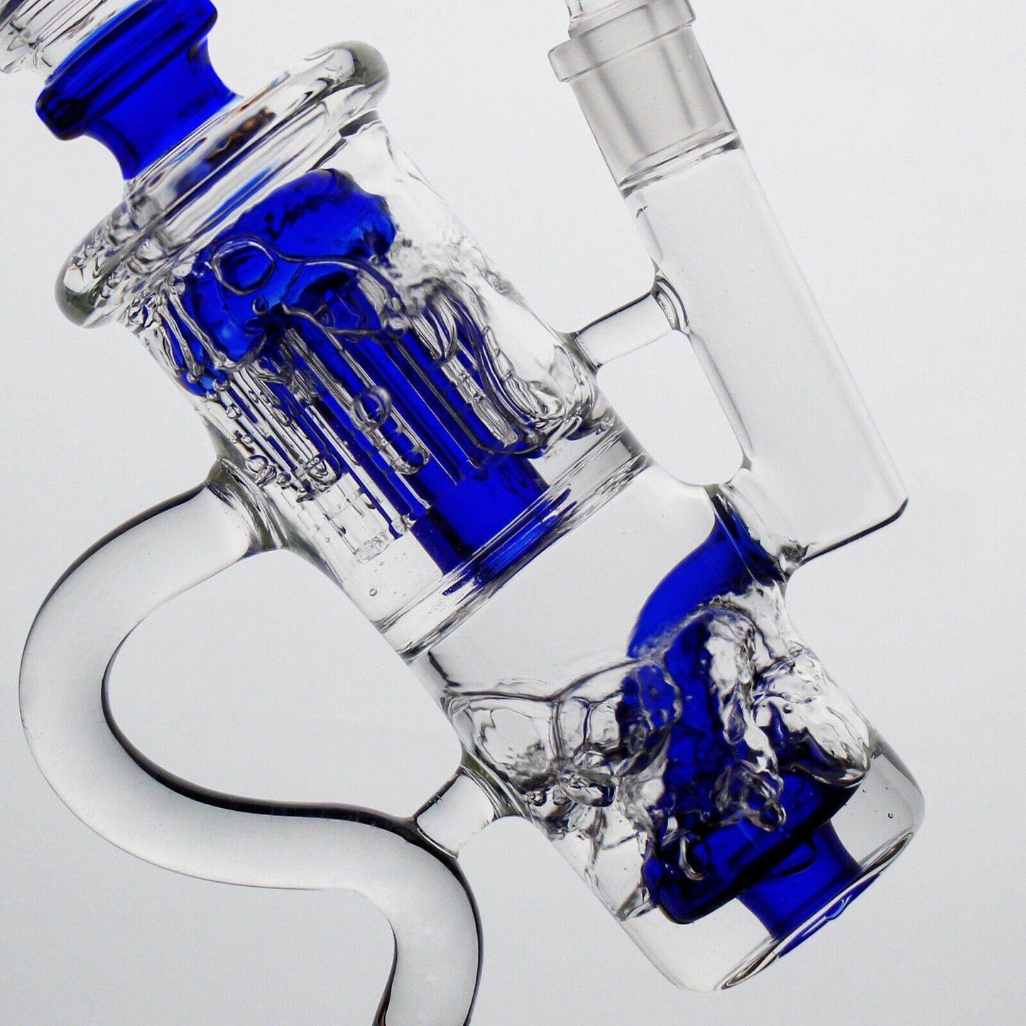 10'' Water Pipe Special Bong Perc Bong Smoking Hookah Heavy Glass Bongs - Maryjanes Bong Shop
