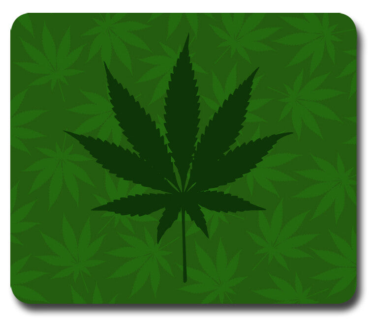 WEED CANNABIS Marijuana ~ Mouse Pad / PC Mousepad ~ Cool Gift ~ Mary Jane 420