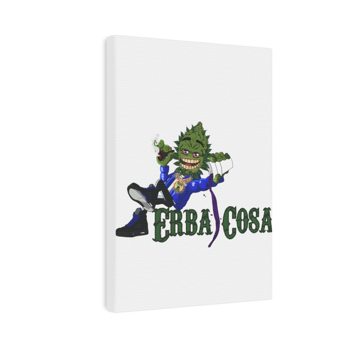 Canvas Photo Tile 420 themed canvas cannabis wall art