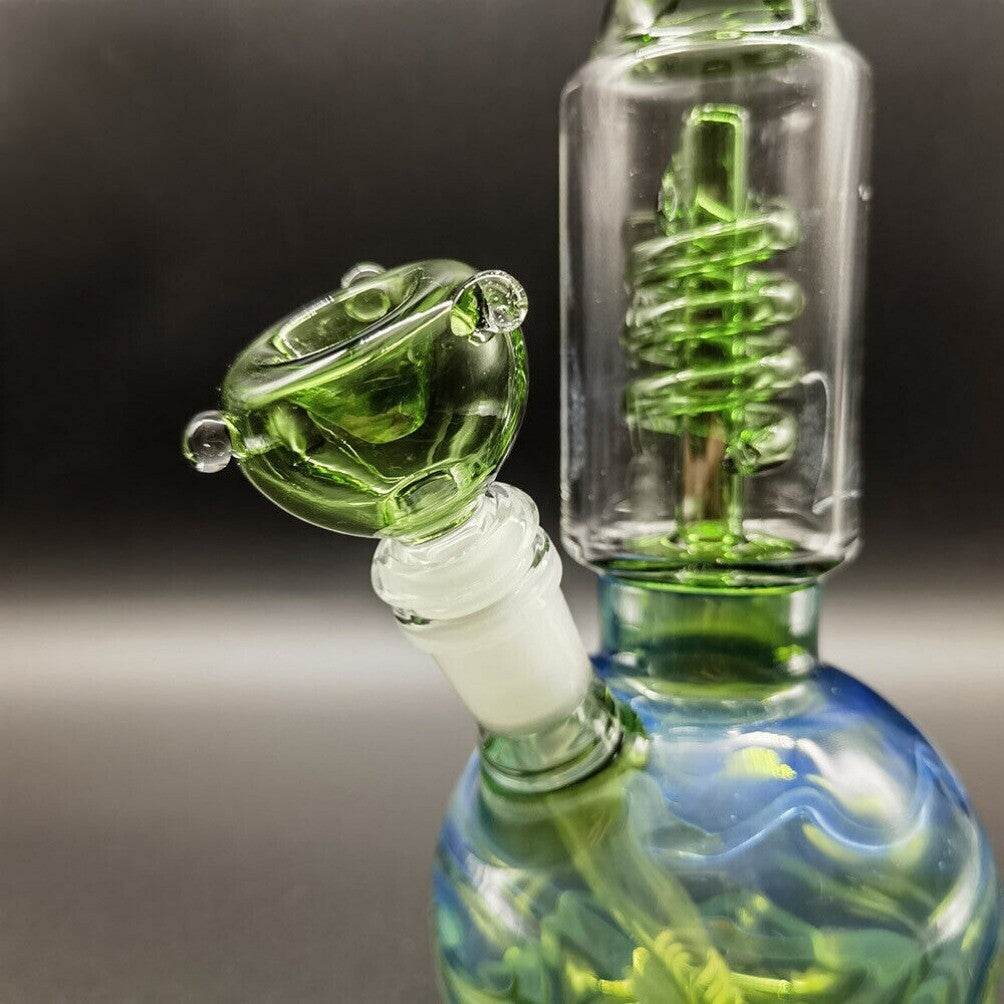 10 inch Smoking Hookah Glass Bong Water Pipe Percolator Bongs Bubbler w/ Bowl - Maryjanes Bong Shop
