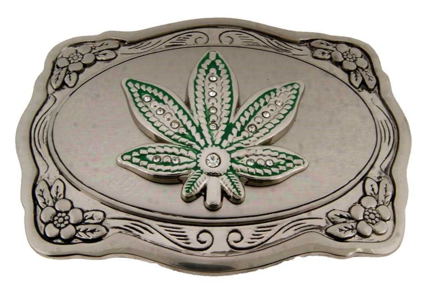 Marijuana Leaf Pot Hippie Stoner Weed Ganja Grass Herb Belt Buckle Goth 16 styles