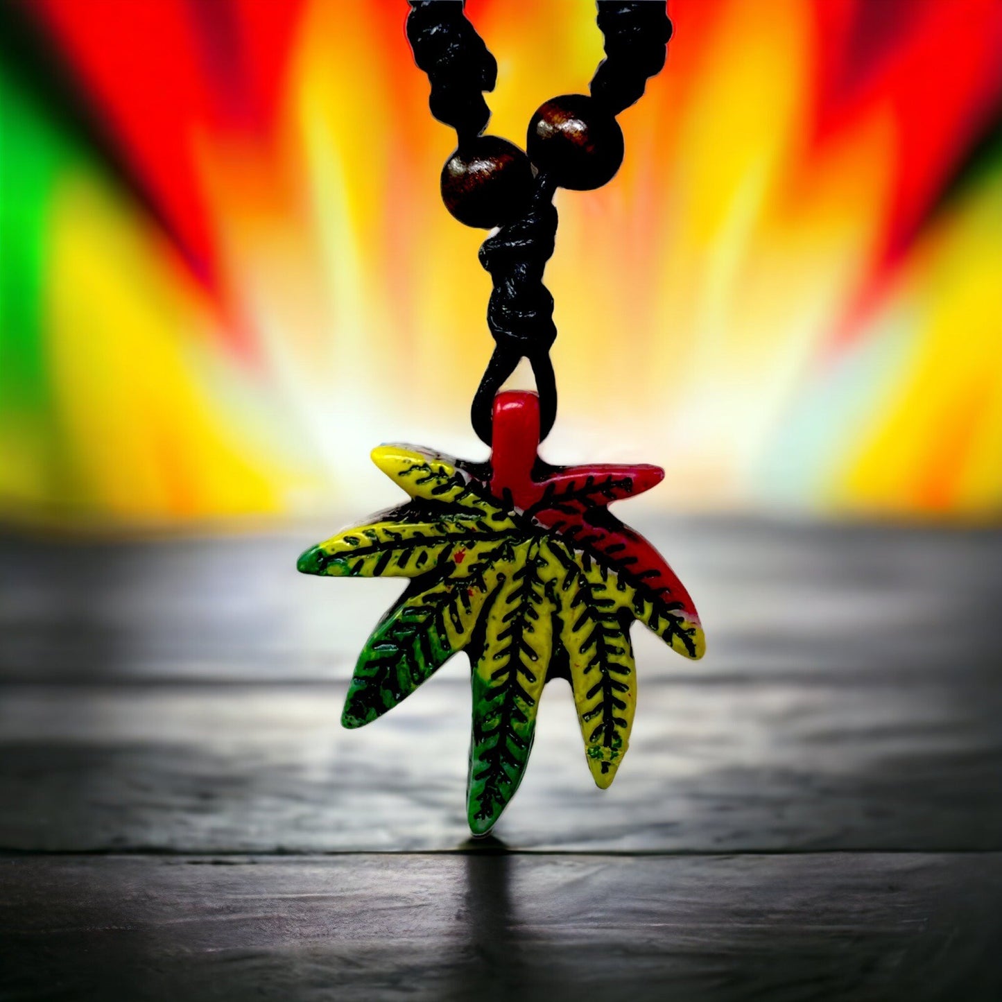 Adjustable Marijuana Choker Weed Pot Cannabis Pendant Necklace FAST USA SHIPPING