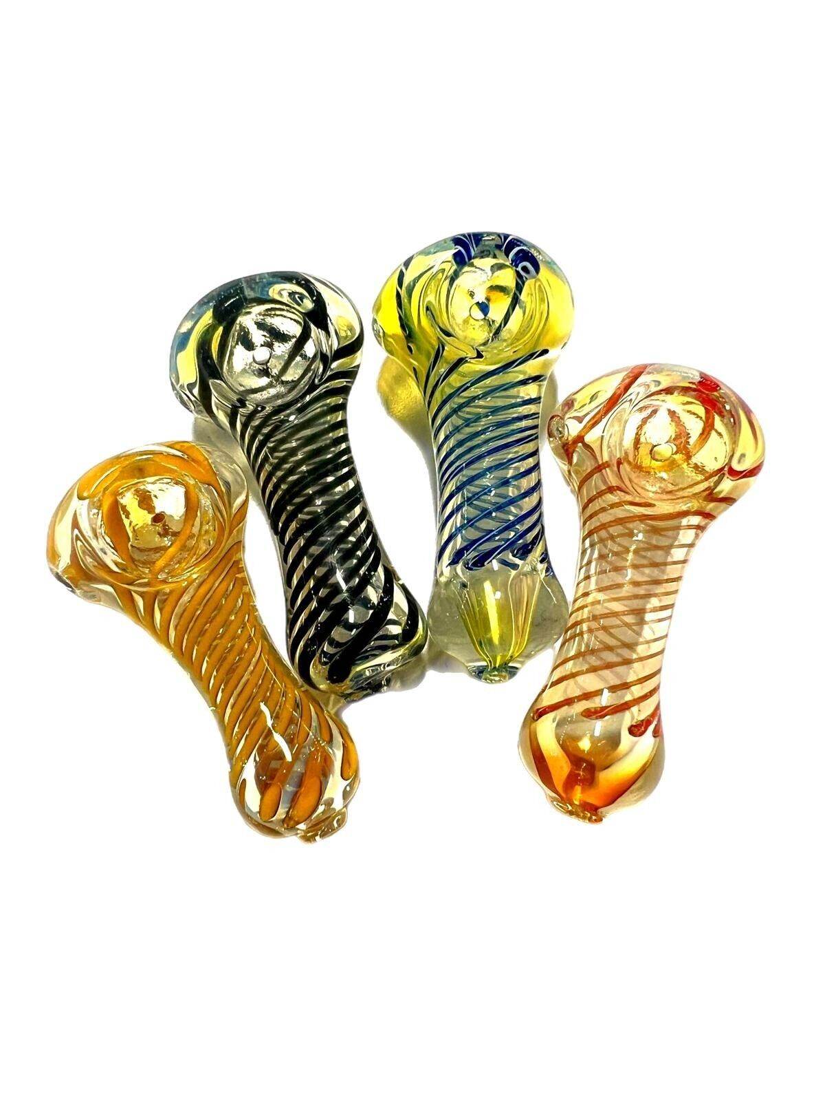 Hand Pipes Glass Tobacco 2.5 inches Durable and Stylish Smoking Accessory - Maryjanes Bong Shop