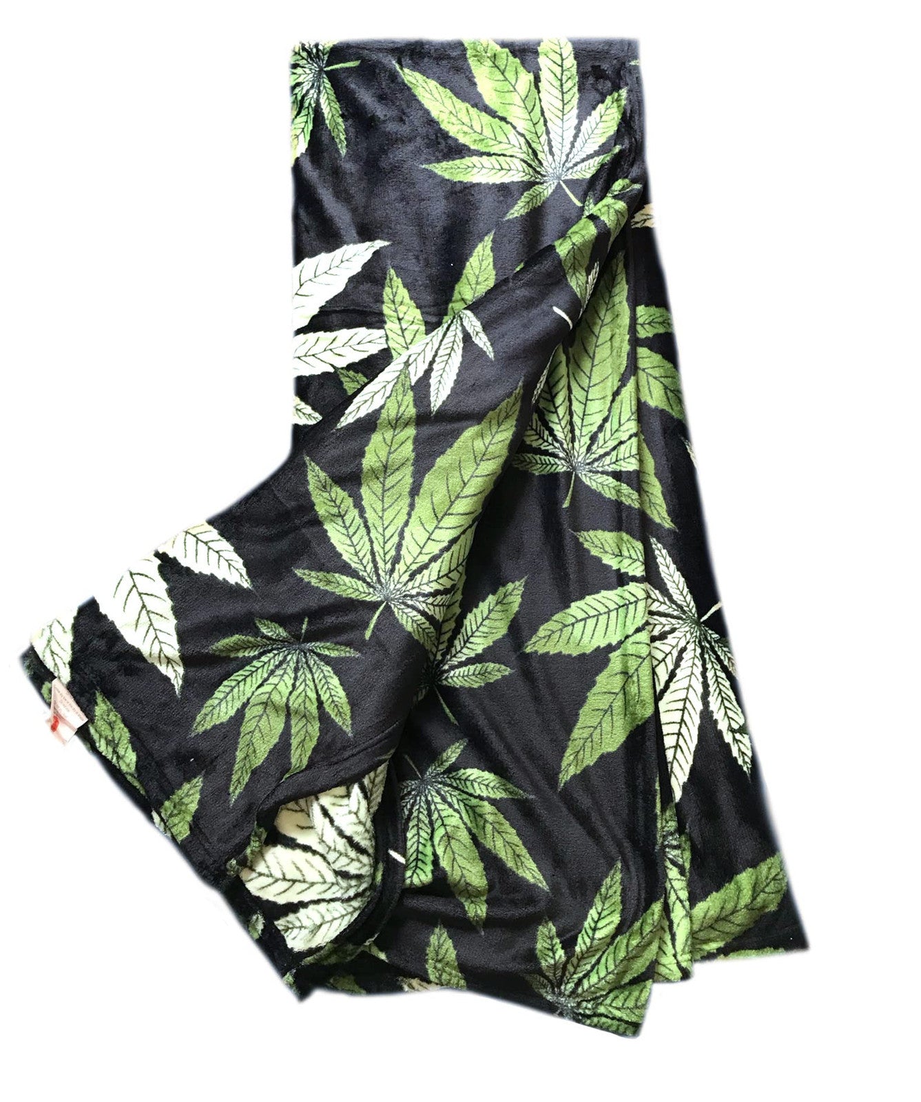 King Marijuana Leaf Fleece Plush Microfiber Super Soft Premium Warm Cozy Bed Blank...