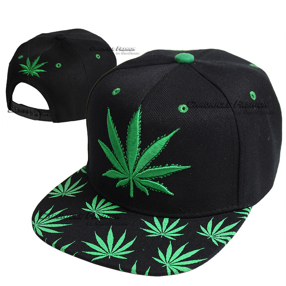 Baseball Cap Marijuna Weed Pot 420 Hat Adjustable Snapback Flat Men 14 Diff Styles