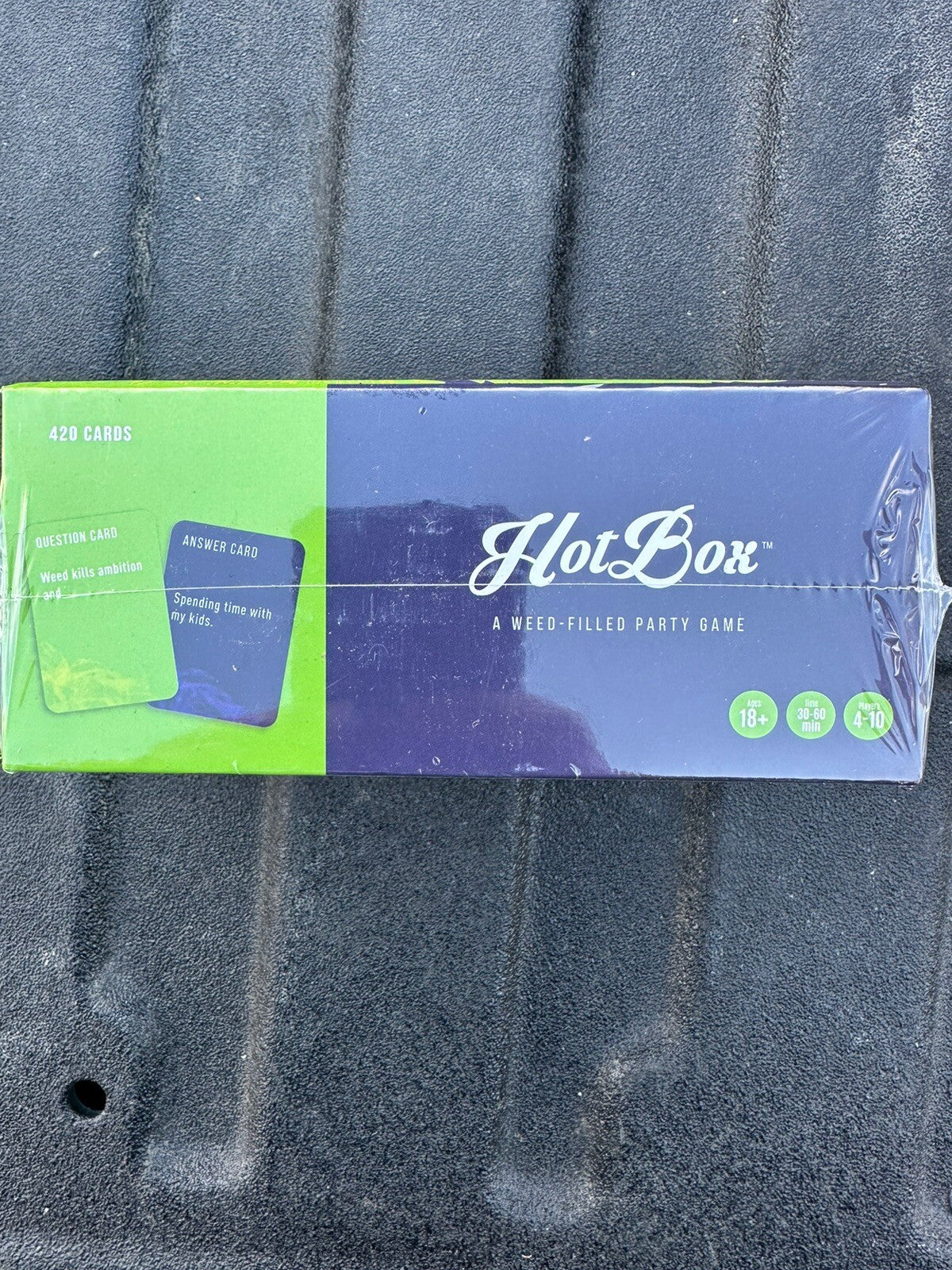 HotBox Adult Card Game A Weed Filled Party Game NSFW 420 Stoner Game by Fitz NEW