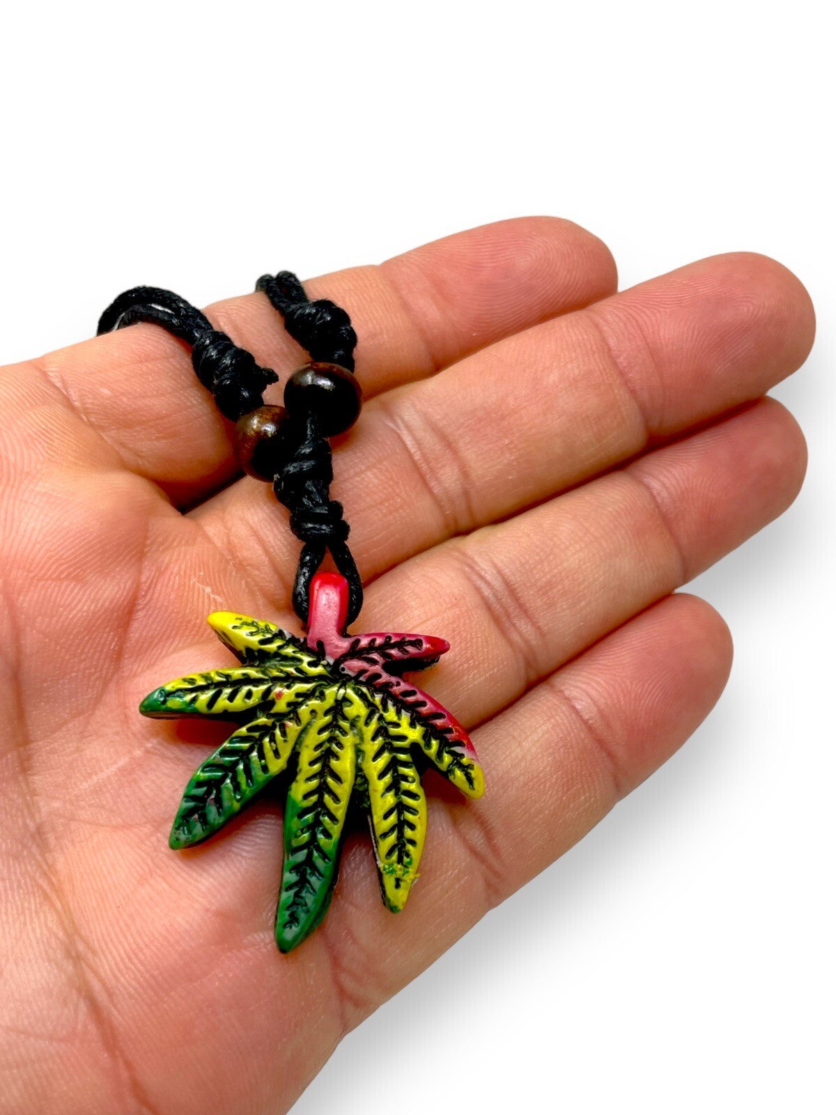 Adjustable Marijuana Choker Weed Pot Cannabis Pendant Necklace FAST USA SHIPPING