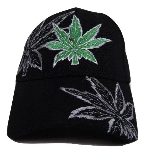 Black Shadow Weed Marijuana 420 Joint Blunt Pot Refer Baseball Hat Cap (RAM)