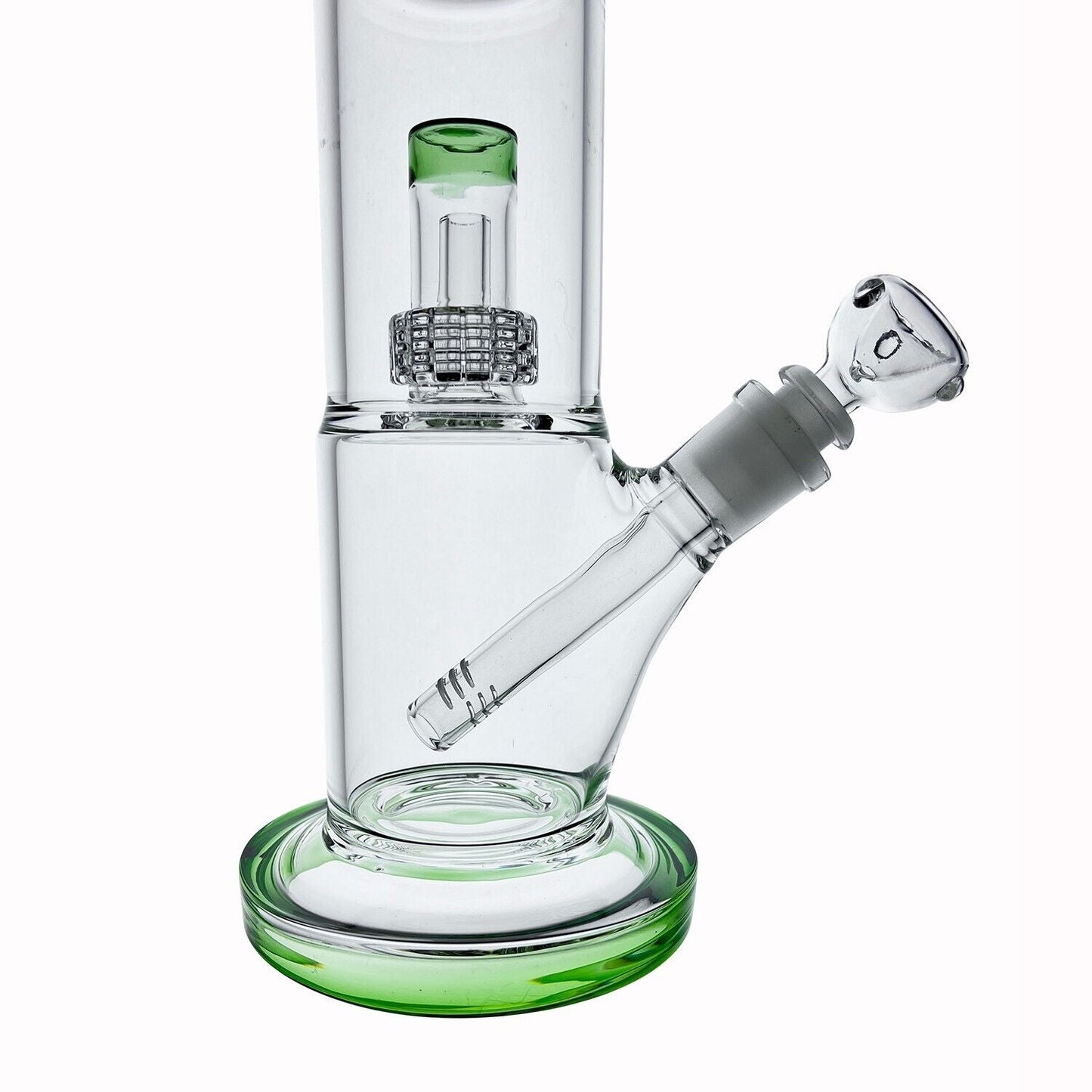 15" Heavy Glass Bong Smoking Hookah Water Pipe Beaker 14mm Bowl