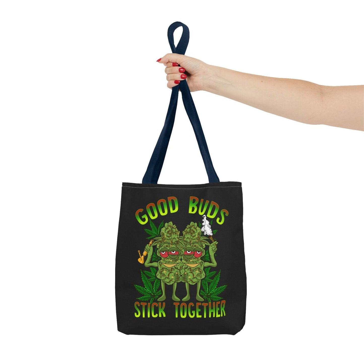 Good Buds Tote Bag, Funny Cannabis Bag, Gift for Friends, Weed Lovers,