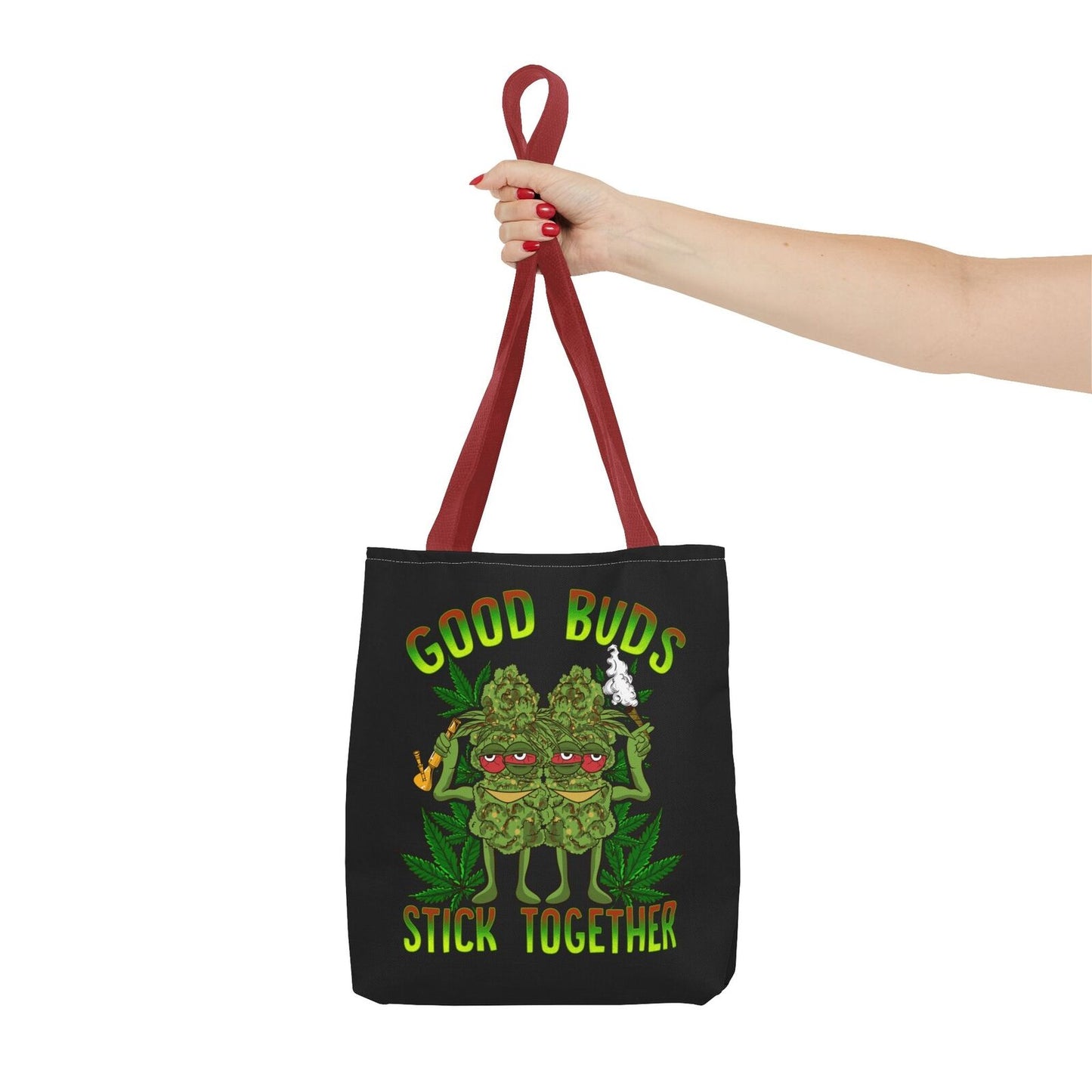 Good Buds Tote Bag, Funny Cannabis Bag, Gift for Friends, Weed Lovers,