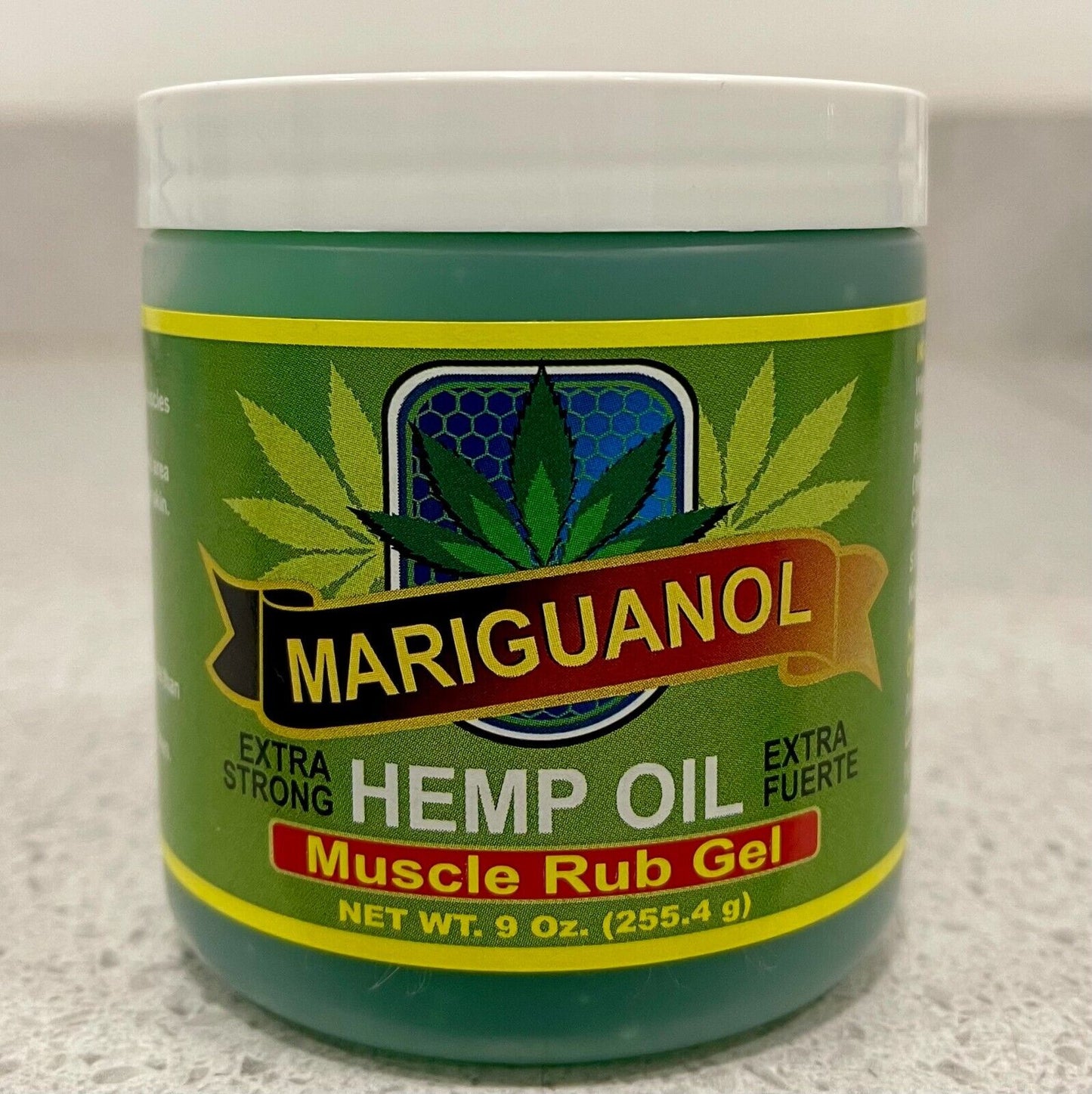 Hemp Oil Muscle Rub Gel 9 Oz (EXTRA STRONG FORMULA!) SHIPS FREE!