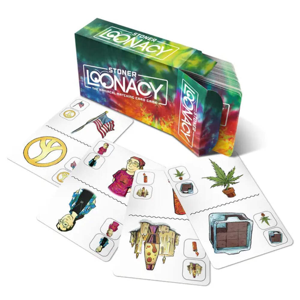 Stoner Loonacy Adult 420 Party Game for Pot Heads 2 to 4 players