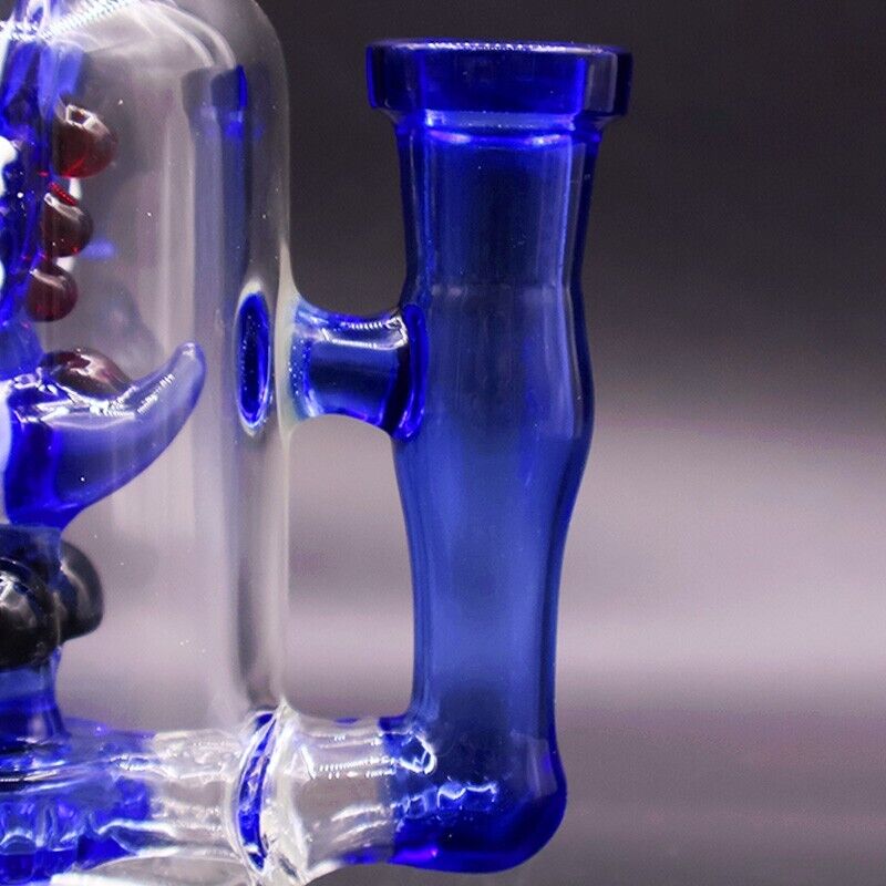 5.7" Handy Dinosaur Glass Bong Water Pipe Thick Handmade Recycler Smoking Beaker