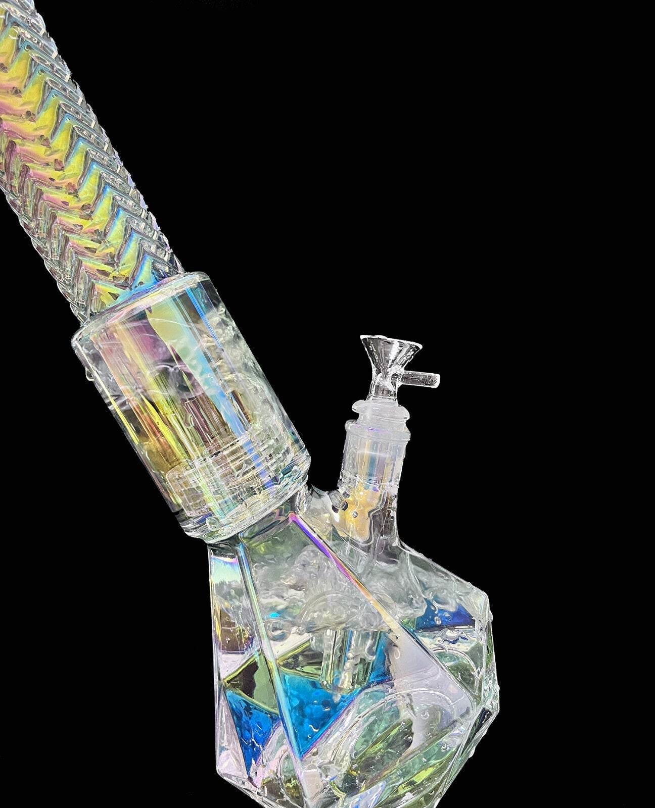 15 inch Heavy Glass Bong Beaker Smoking Water Pipe Thick Hookah W/14mm Bowl - Maryjanes Bong Shop