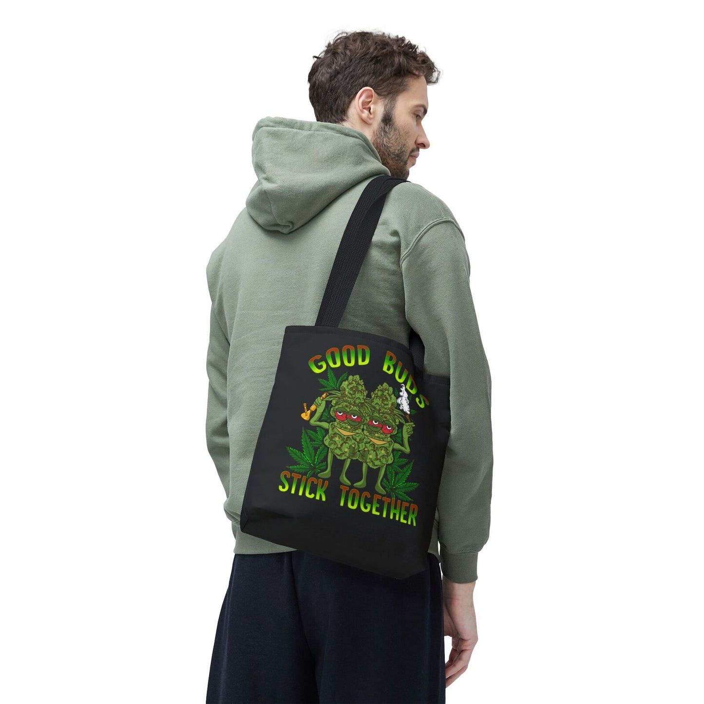 Good Buds Tote Bag, Funny Cannabis Bag, Gift for Friends, Weed Lovers,