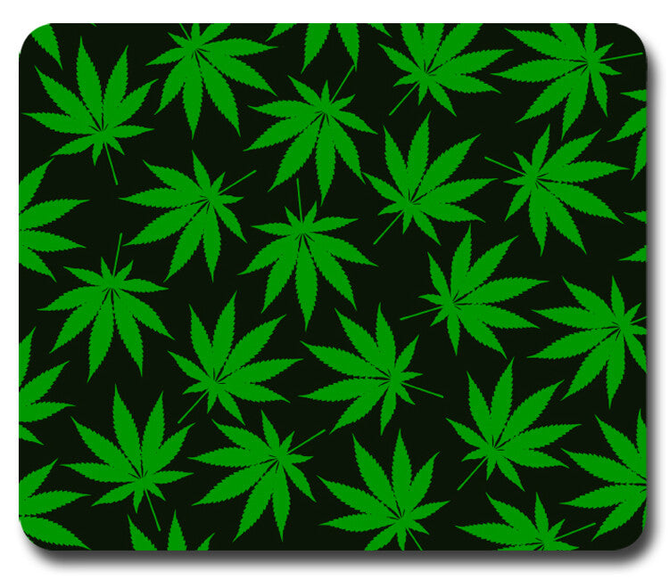 WEED CANNABIS Marijuana ~ Mouse Pad / PC Mousepad ~ Cool Gift ~ Mary Jane 420