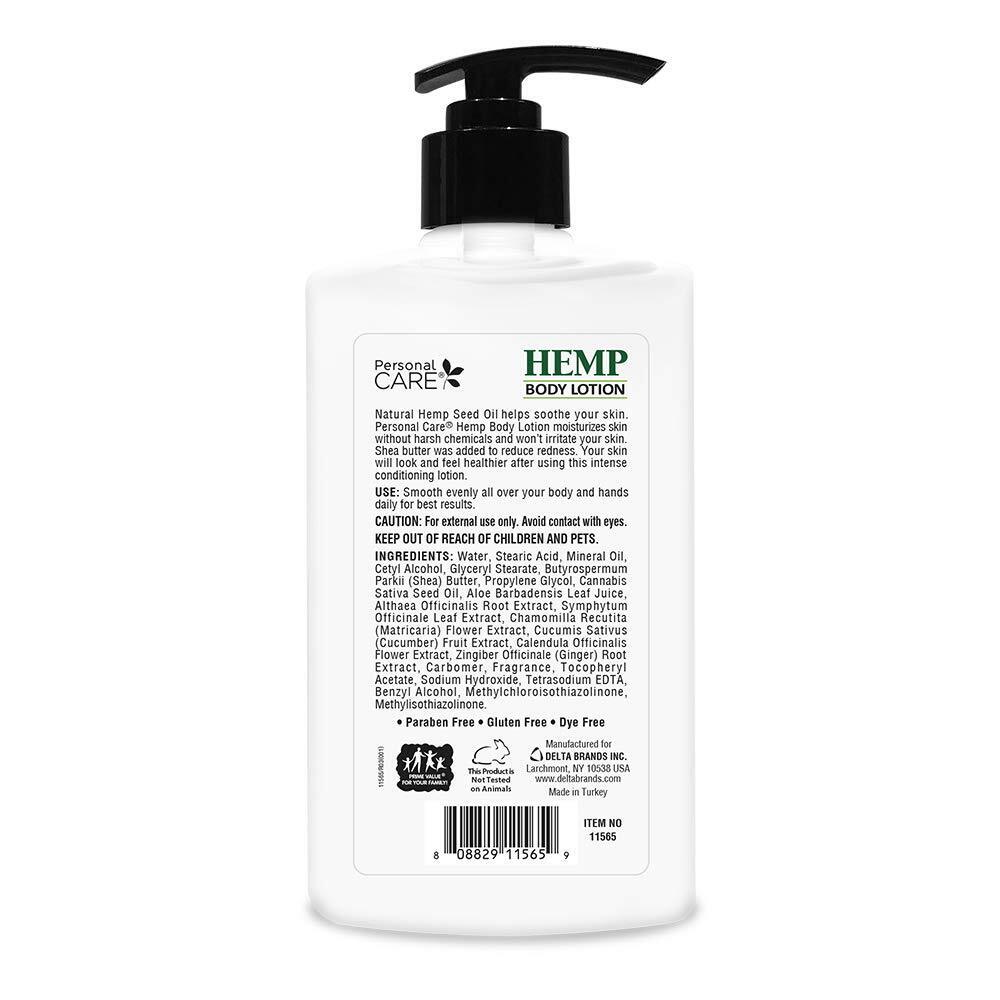 Hemp Body Lotion with Pump