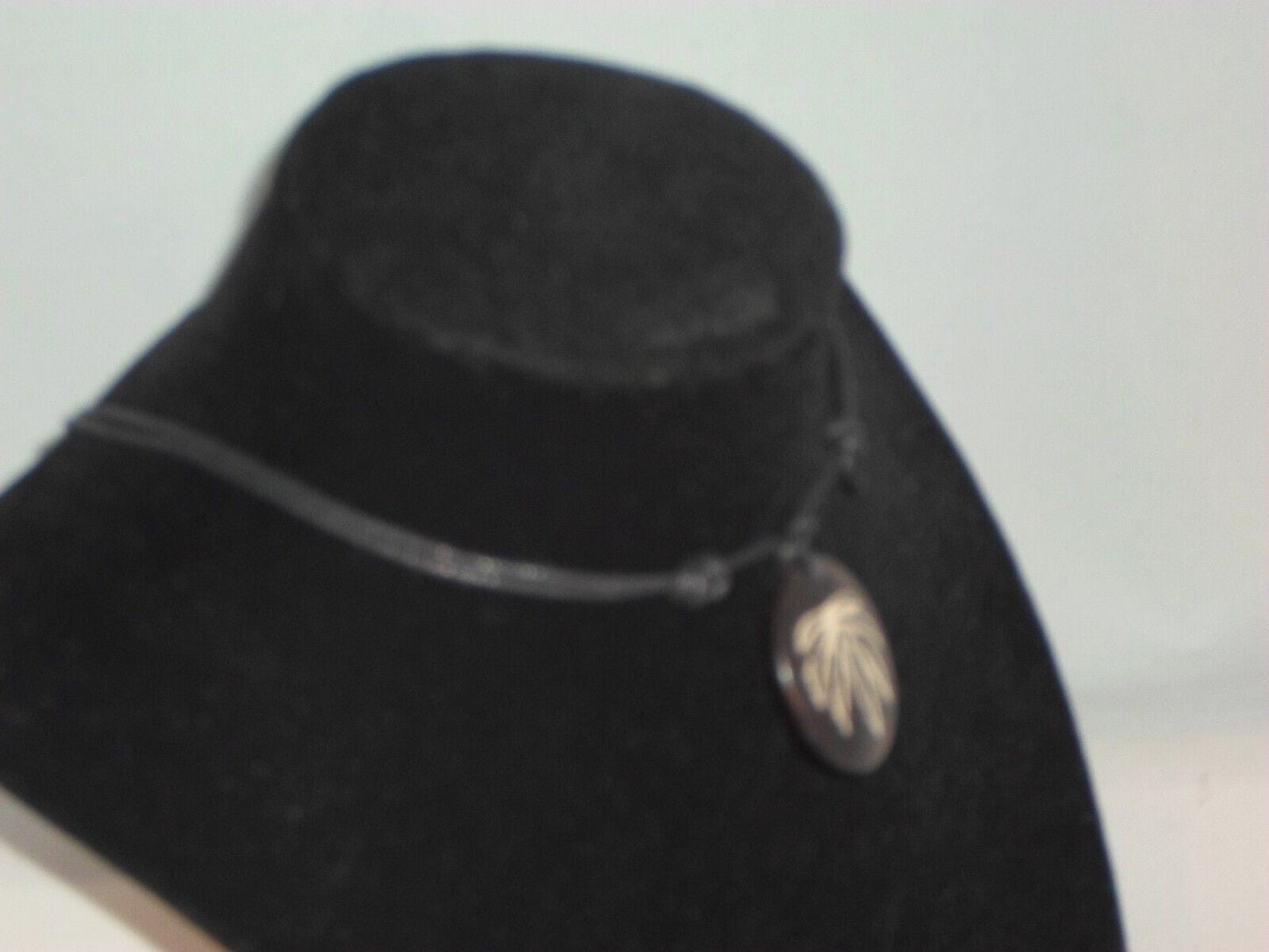 Brown Pot Leaf Necklace RASTA Imitation Yak Bone Resin Adjustable Men Women