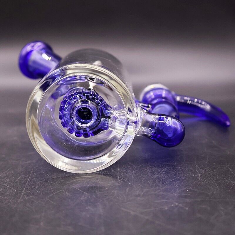 5.7" Handy Dinosaur Glass Bong Water Pipe Thick Handmade Recycler Smoking Beaker