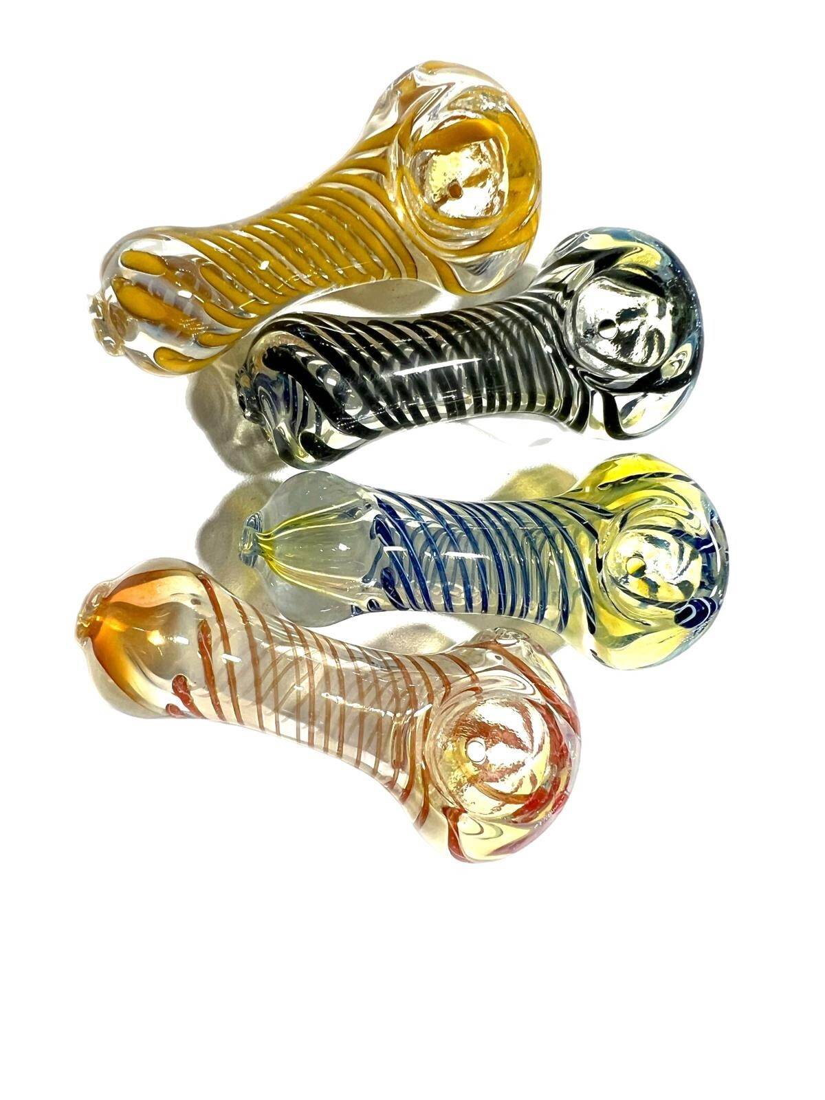 Hand Pipes Glass Tobacco 2.5 inches Durable and Stylish Smoking Accessory - Maryjanes Bong Shop