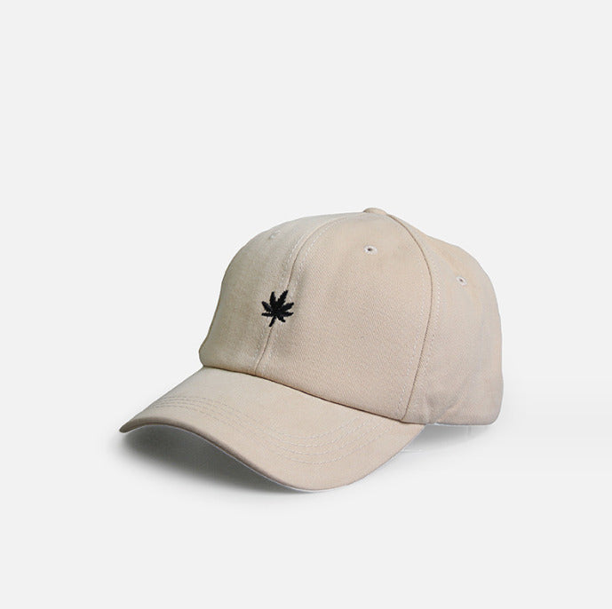 Cannabis Marijuana Weed Leaf Logo Hat Cap Cotton Unisex Adjustable Size Gifts 4 colors