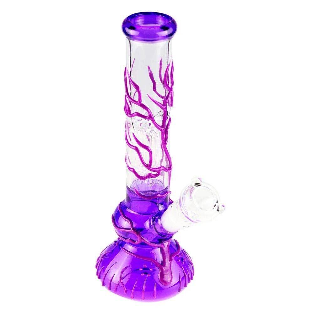 10'' Water Pipe Bong Perc Bong Smoking Hookah Heavy Glass Bongs w/ ICE catcher - Maryjanes Bong Shop