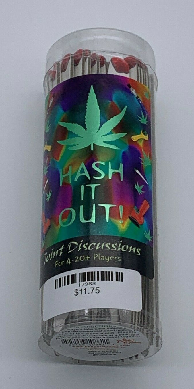 HASH IT OUT POT WEED 420 THEMED BOARD GAME NEW IN BOX