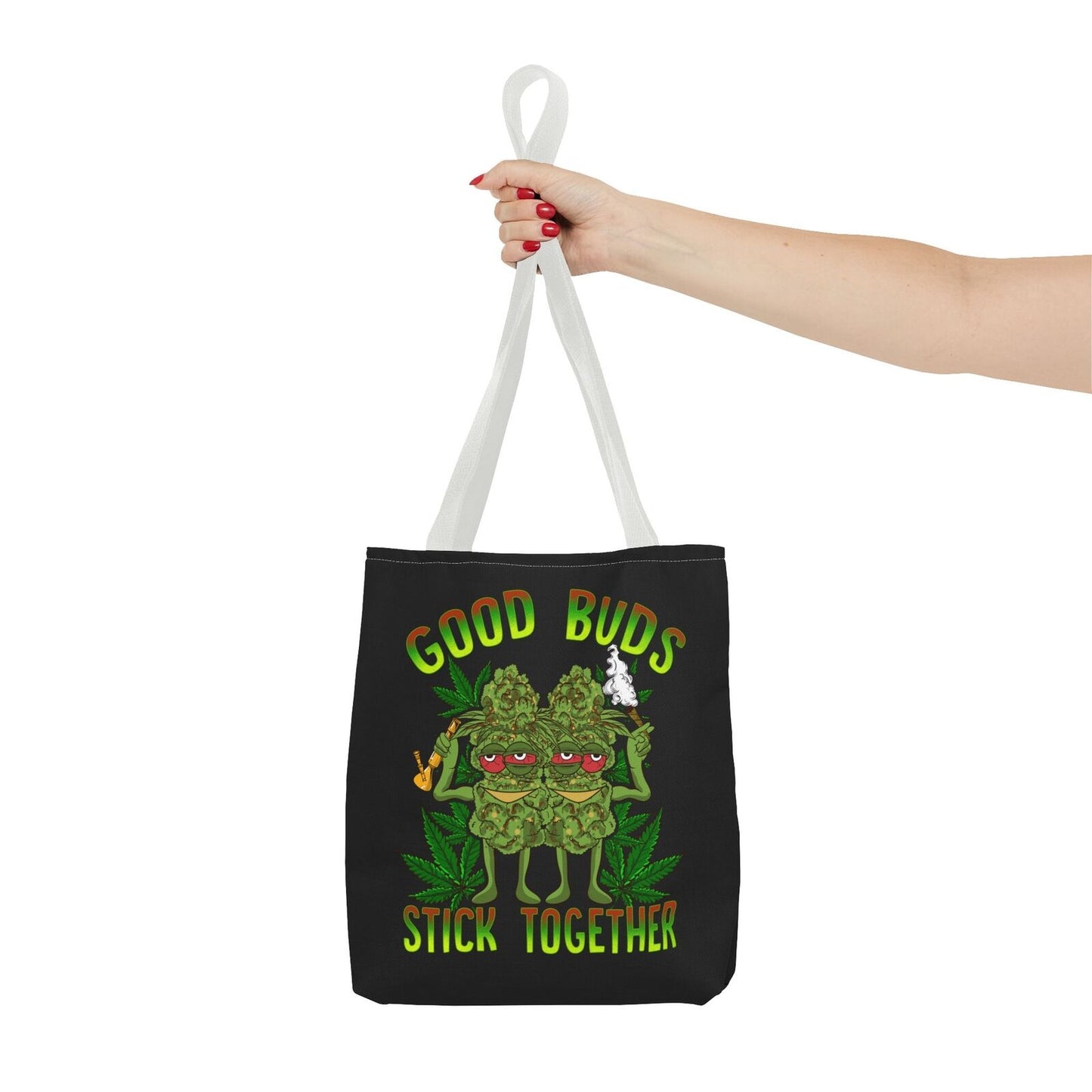 Good Buds Tote Bag, Funny Cannabis Bag, Gift for Friends, Weed Lovers,