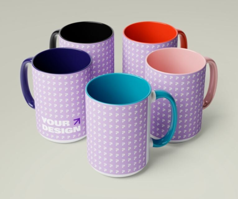 Wake N Bake Coffee Co Mugs, Joint Smoking Caffeine Lover Cups, Fun Gifts