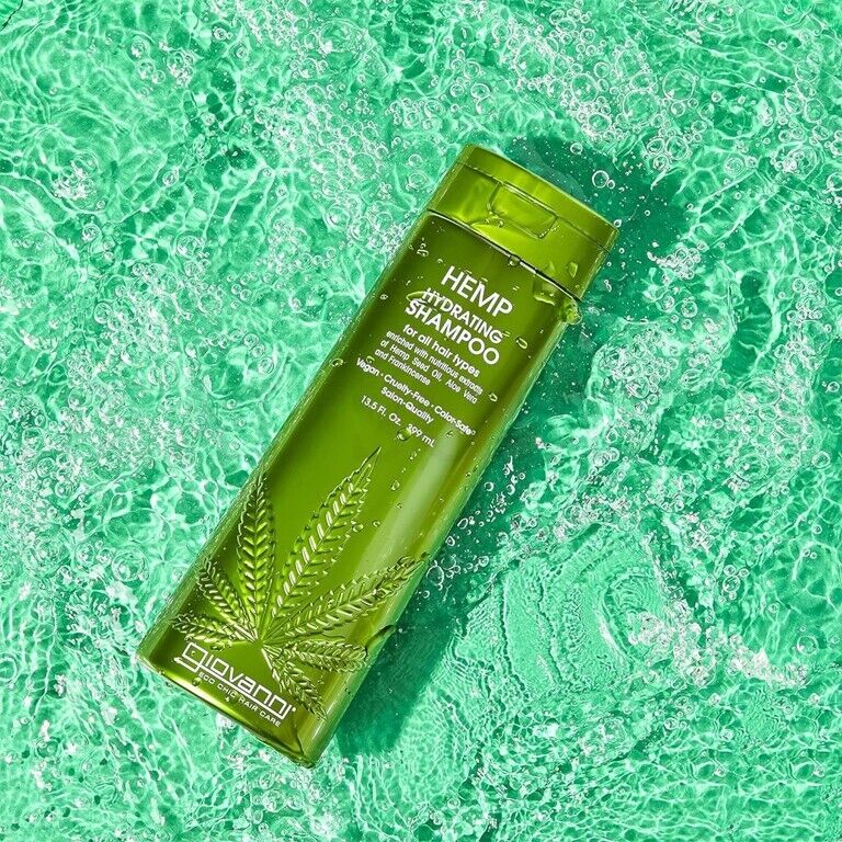 Giovanni Natural Hemp Seed Oil Shampoo with Aloe Vera 8.5oz Lot of 2