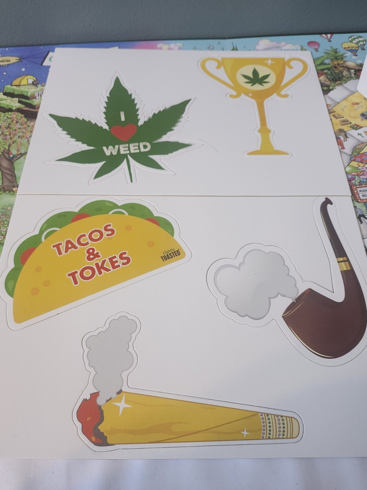 GanjaLand An Epic Weed Adventure Adult Board Game - New