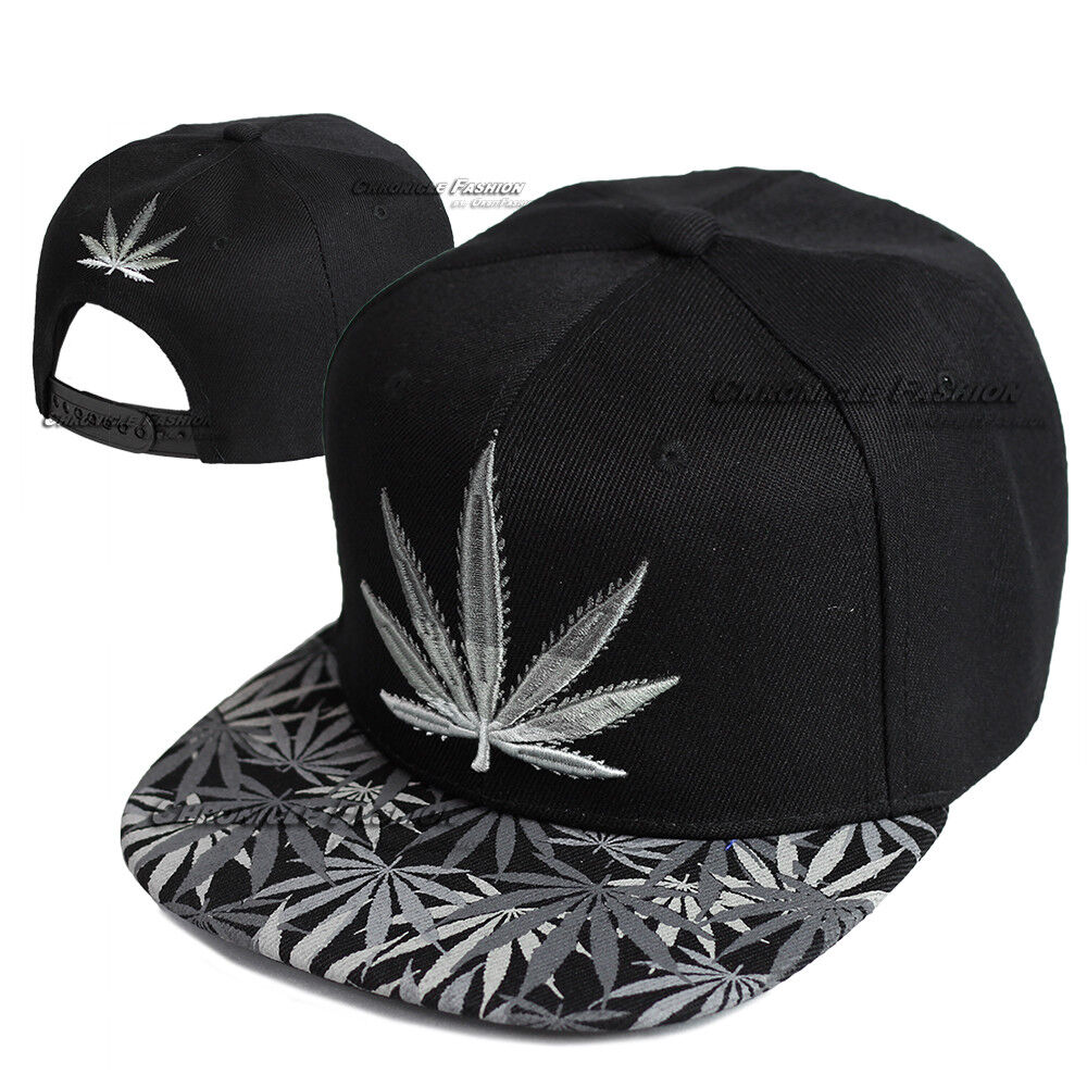 Baseball Cap Marijuna Weed Pot 420 Hat Adjustable Snapback Flat Men 14 Diff Styles