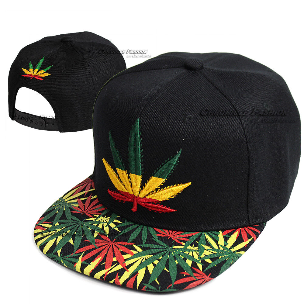 Baseball Cap Marijuna Weed Pot 420 Hat Adjustable Snapback Flat Men 14 Diff Styles