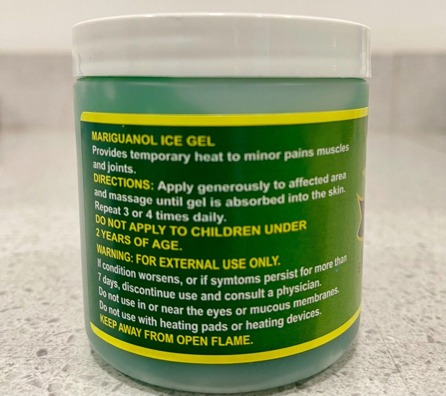 Hemp Oil Muscle Rub Gel 9 Oz (EXTRA STRONG FORMULA!) SHIPS FREE!