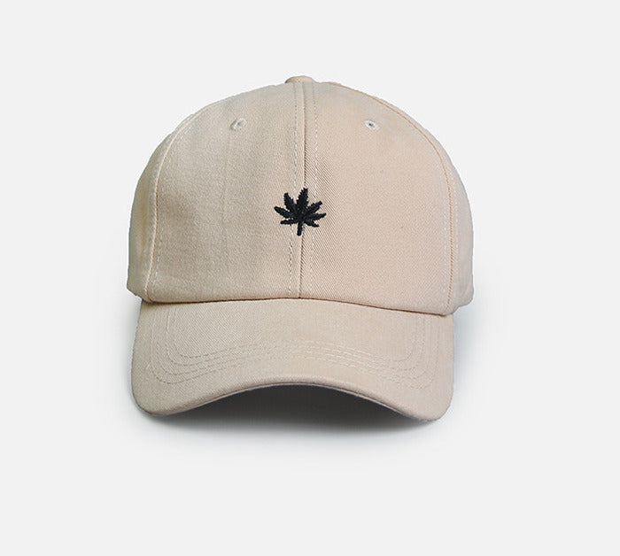 Cannabis Marijuana Weed Leaf Logo Hat Cap Cotton Unisex Adjustable Size Gifts 4 colors